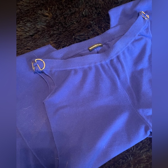 NWOT Minnie Rose Cashmere Flared Pants - Picture 5 of 8